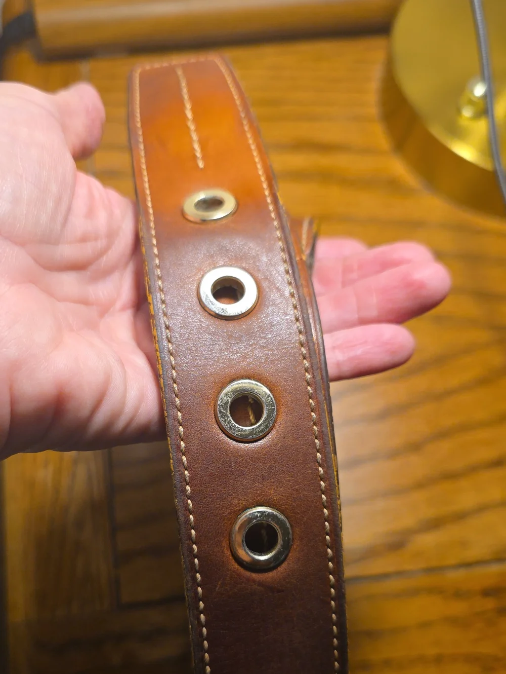 Coach Strap For Vintage Bleecker Signature Hobo *Damaged * Brown Leather